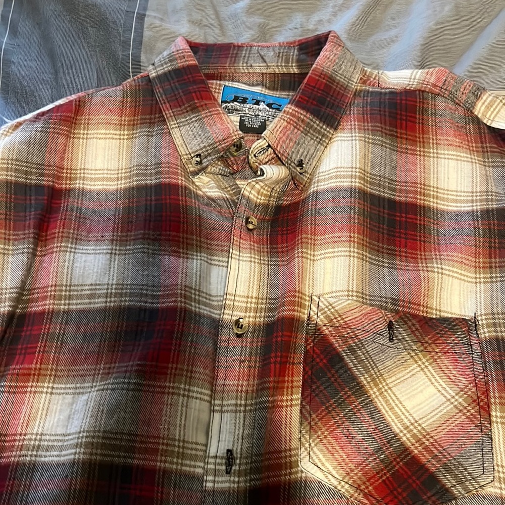 Men’s flannel shirt size XL